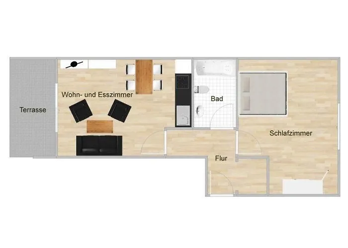 公寓 Ferienwohnung-am-wurmberg-3 *